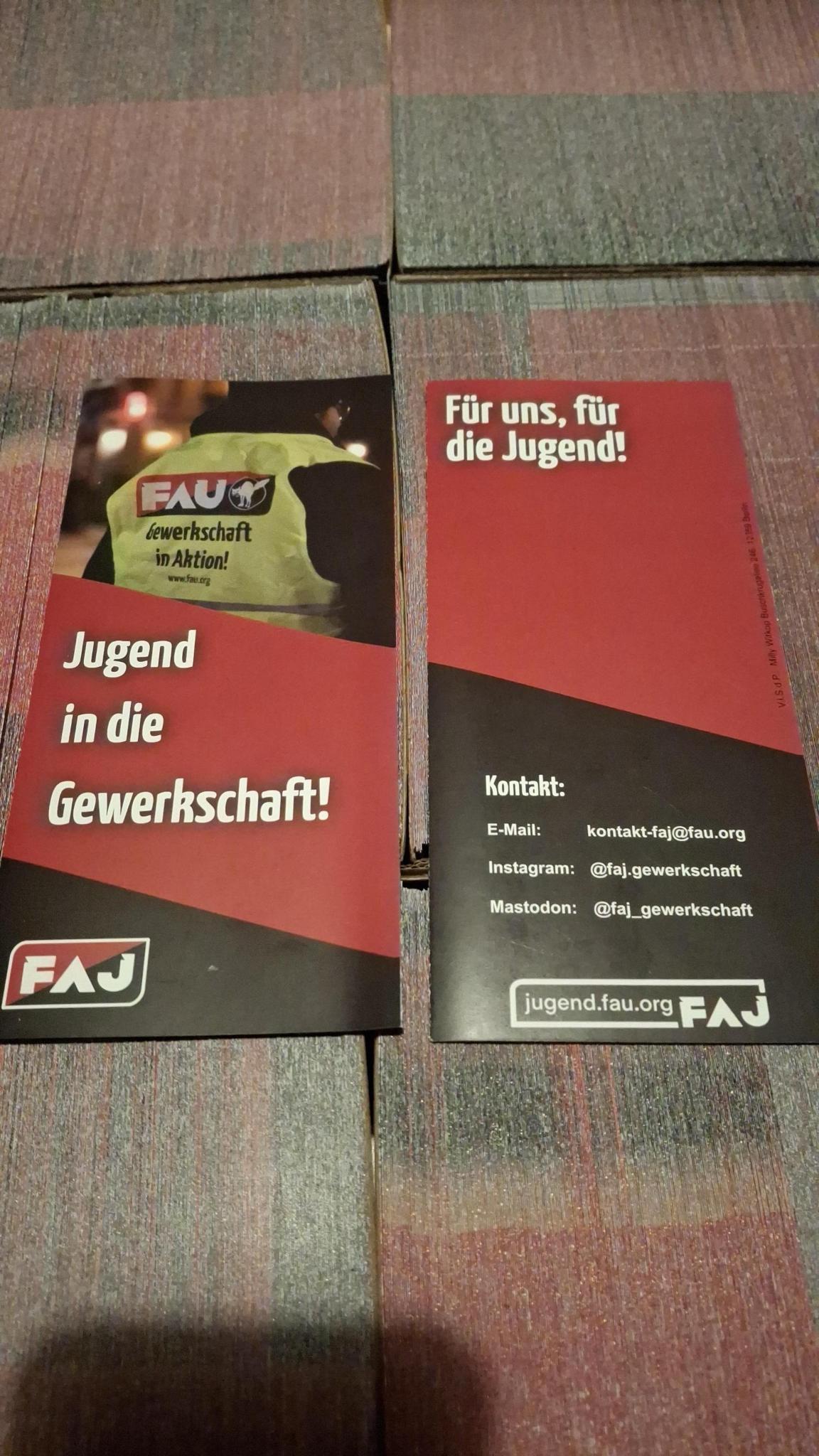 Unsere Flyer sind da!